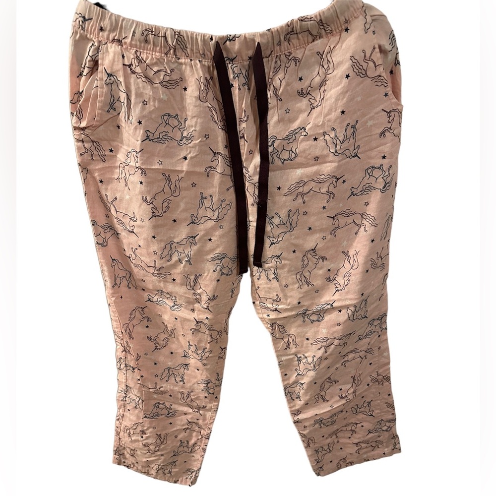 Secret Treasures Pink Unicorn Pajama pants